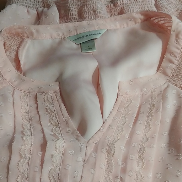 Euc light pink blouse - Picture 2 of 2